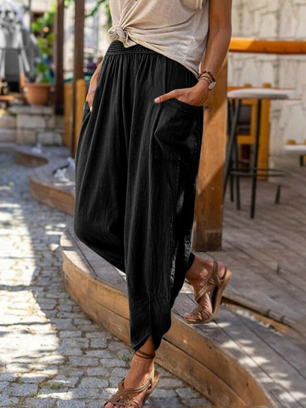 Boho | Vintage Linen Pants