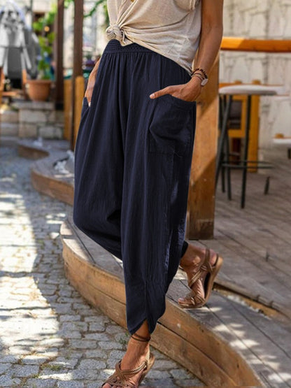 Boho | Vintage Linen Pants