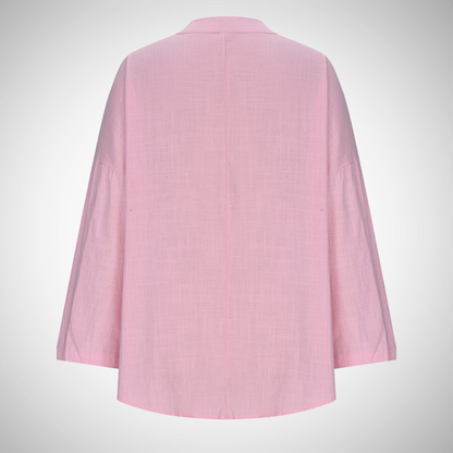 Daisy Loose Cotton Beach Shirt for Women