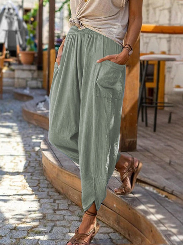 Boho | Vintage Linen Pants