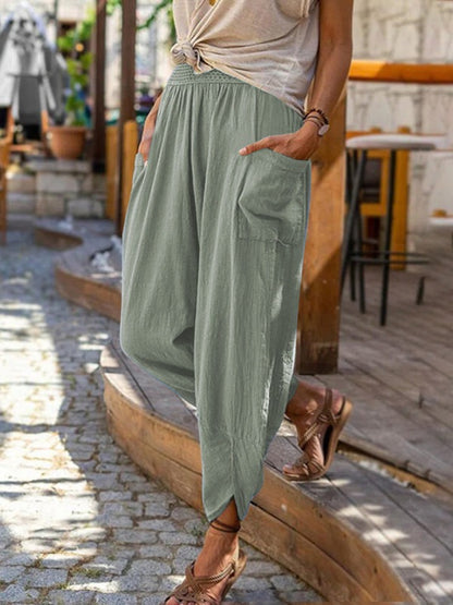Boho | Vintage Linen Pants